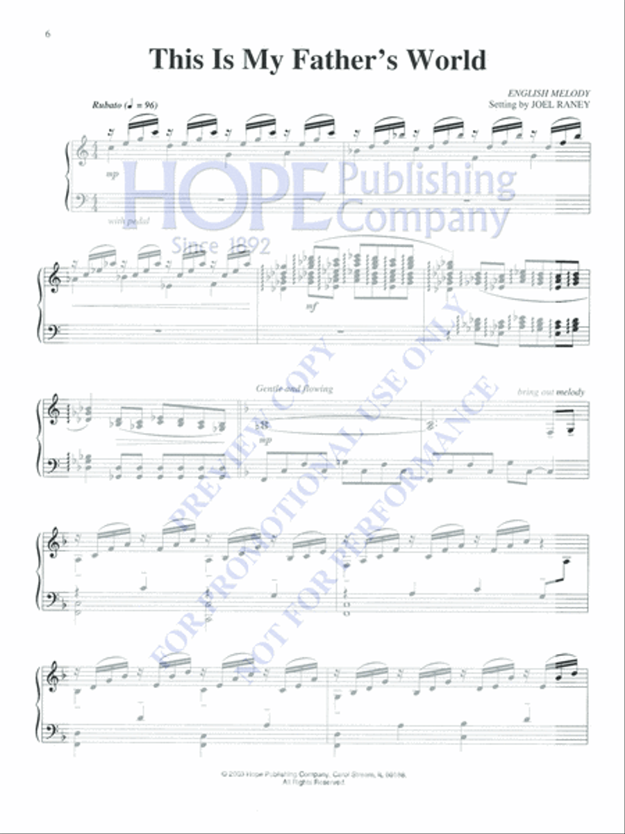 This Is My Story, This Is My Song Piano Solo scores gallery preview page 8