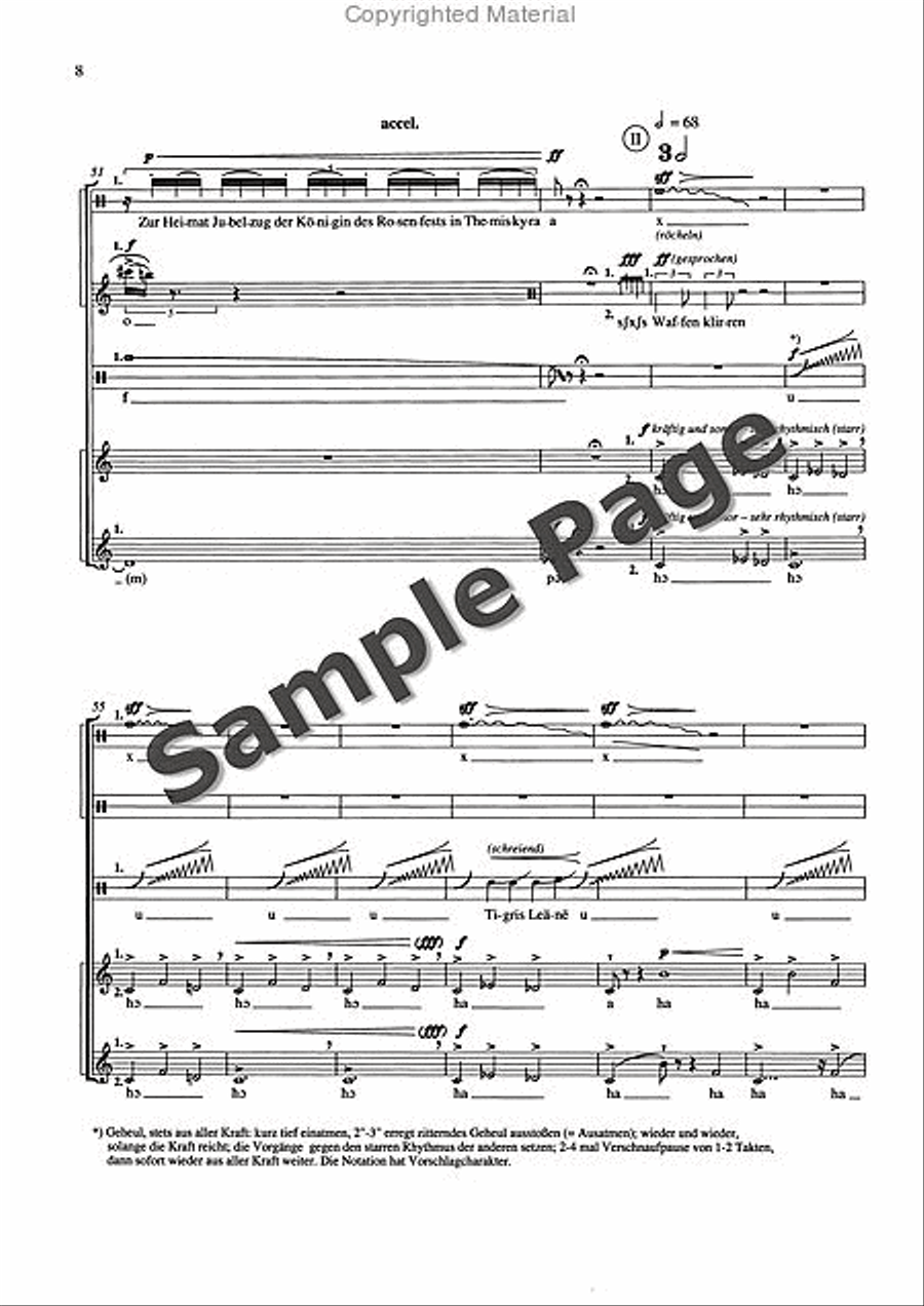 Amazones Sssaa Amazones Sssaa Women's Choir scores gallery preview page 9