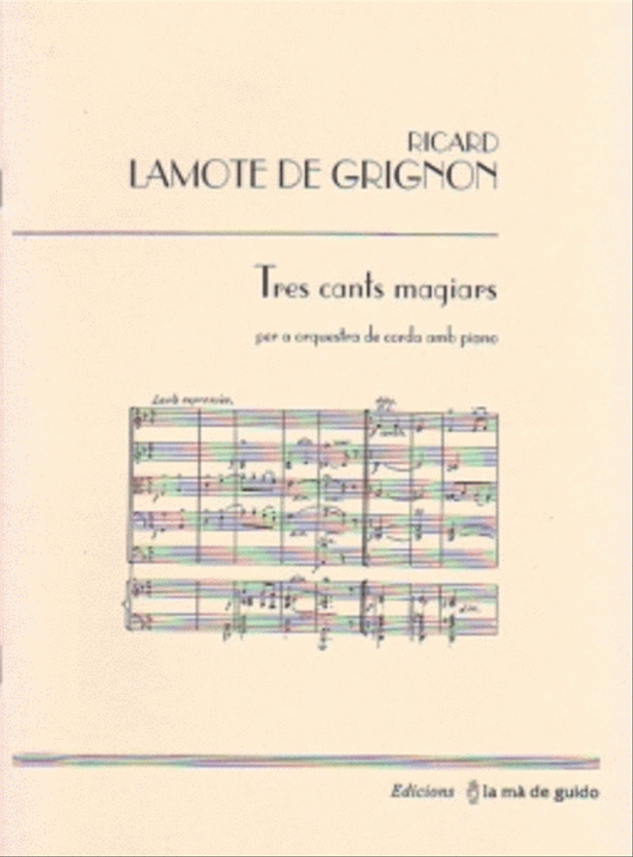 Tres cants magiars String Orchestra scores gallery preview page 1