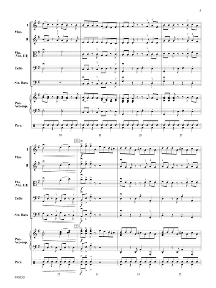 Viva Amadeus!: Score String Orchestra scores gallery preview page 5
