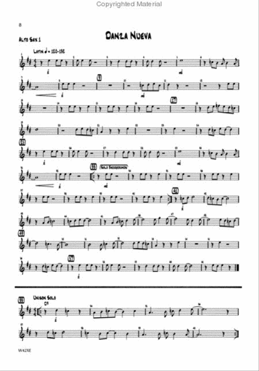 Standard of Excellence First Jazz Performance-Alto Sax 1 & 2 Concert Band scores gallery preview page 4