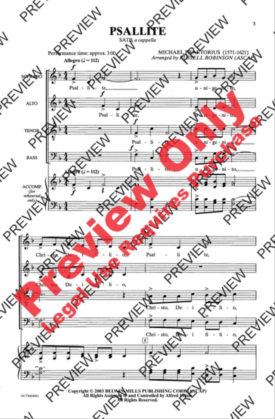 Psallite 4-Part scores gallery preview page 3