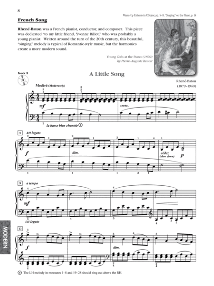 Exploring Piano Classics Repertoire Piano Solo scores gallery preview page 5