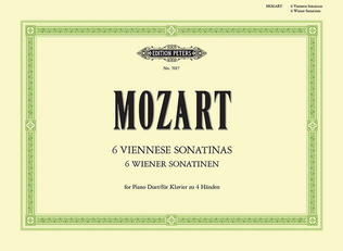 Book cover for Six Viennese Sonatinas (Based on the Divertimentos K. 439b)