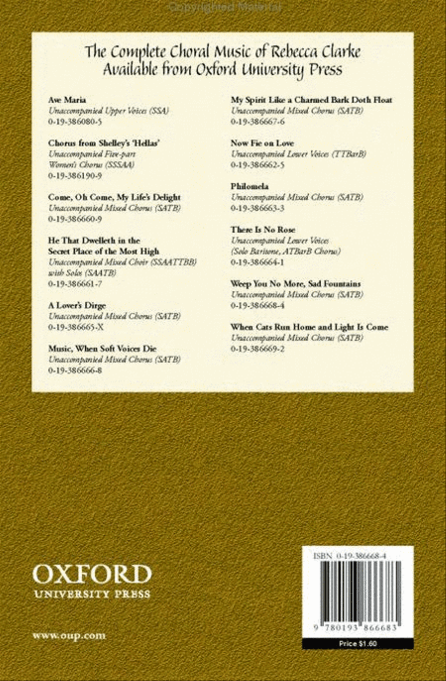 Weep you no more, sad fountains 4-Part scores gallery preview page 4