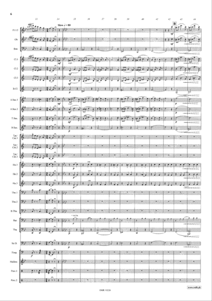 Die Zirkusprinzessin Concert Band scores gallery preview page 7