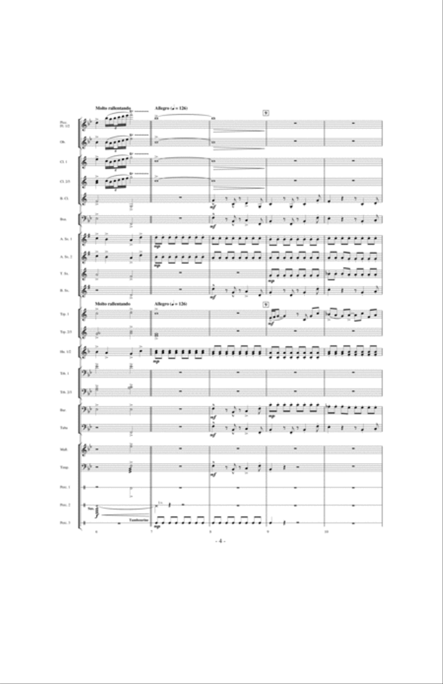 Beyond the Higher Skies Beyond the Higher Skies Concert Band scores gallery preview page 3