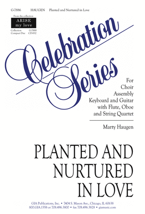 Book cover for Planted and Nurtured in Love