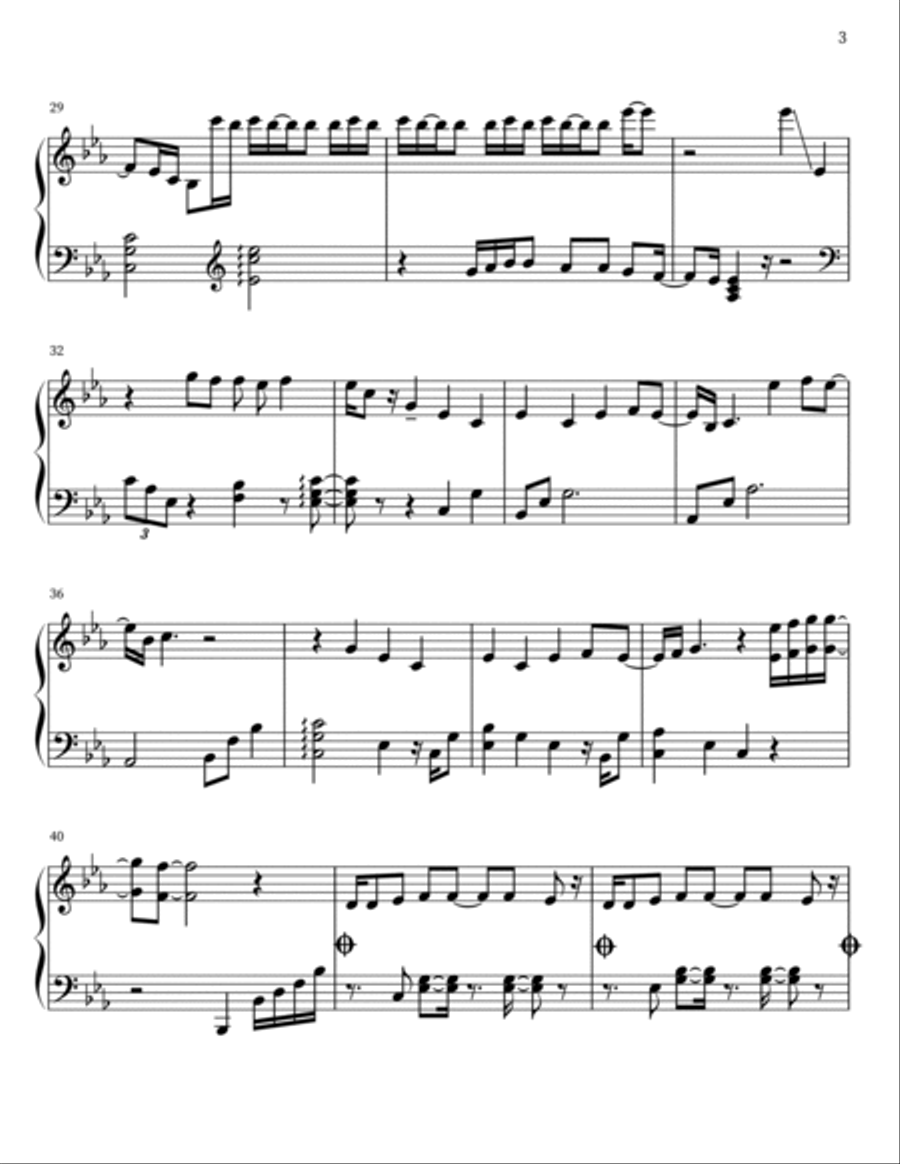 Adore You Adore You Harp scores gallery preview page 3