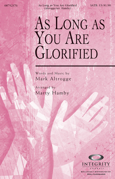 As Long as You Are Glorified - Accompaniment CD image number null
