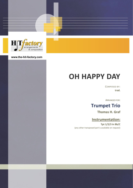 Oh happy day - Christmas Song - Gospel - Trumpet Trio image number null