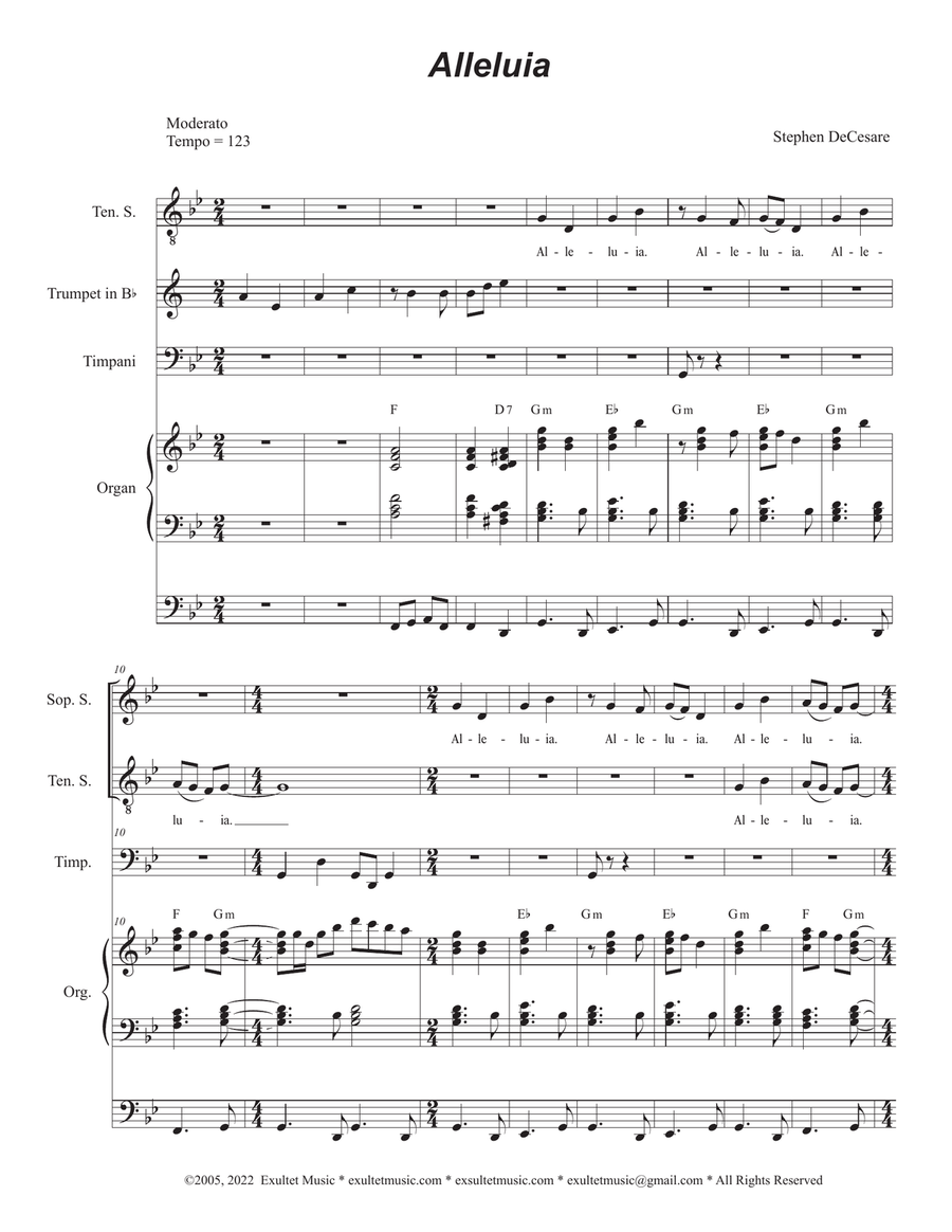Alleluia (from 