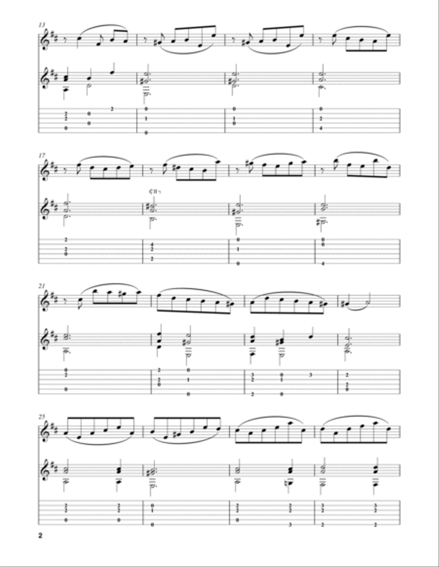 Presto (from Lute Suite No. 37) Flute scores gallery preview page 2