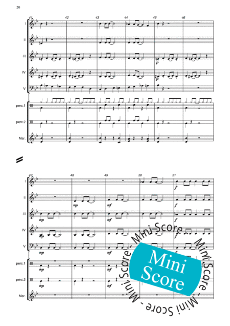 Global Girls Concert Band scores gallery preview page 24