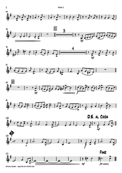 Autumn Leaves - Jazz Classic - Les feuilles mortes - String Quintet image number null