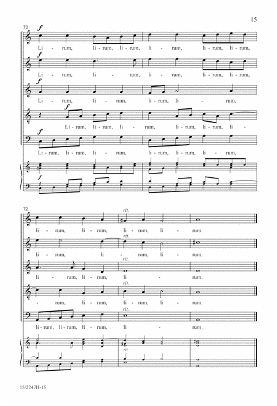Lirum Lirum Lirum Lirum SSATB scores gallery preview page 16