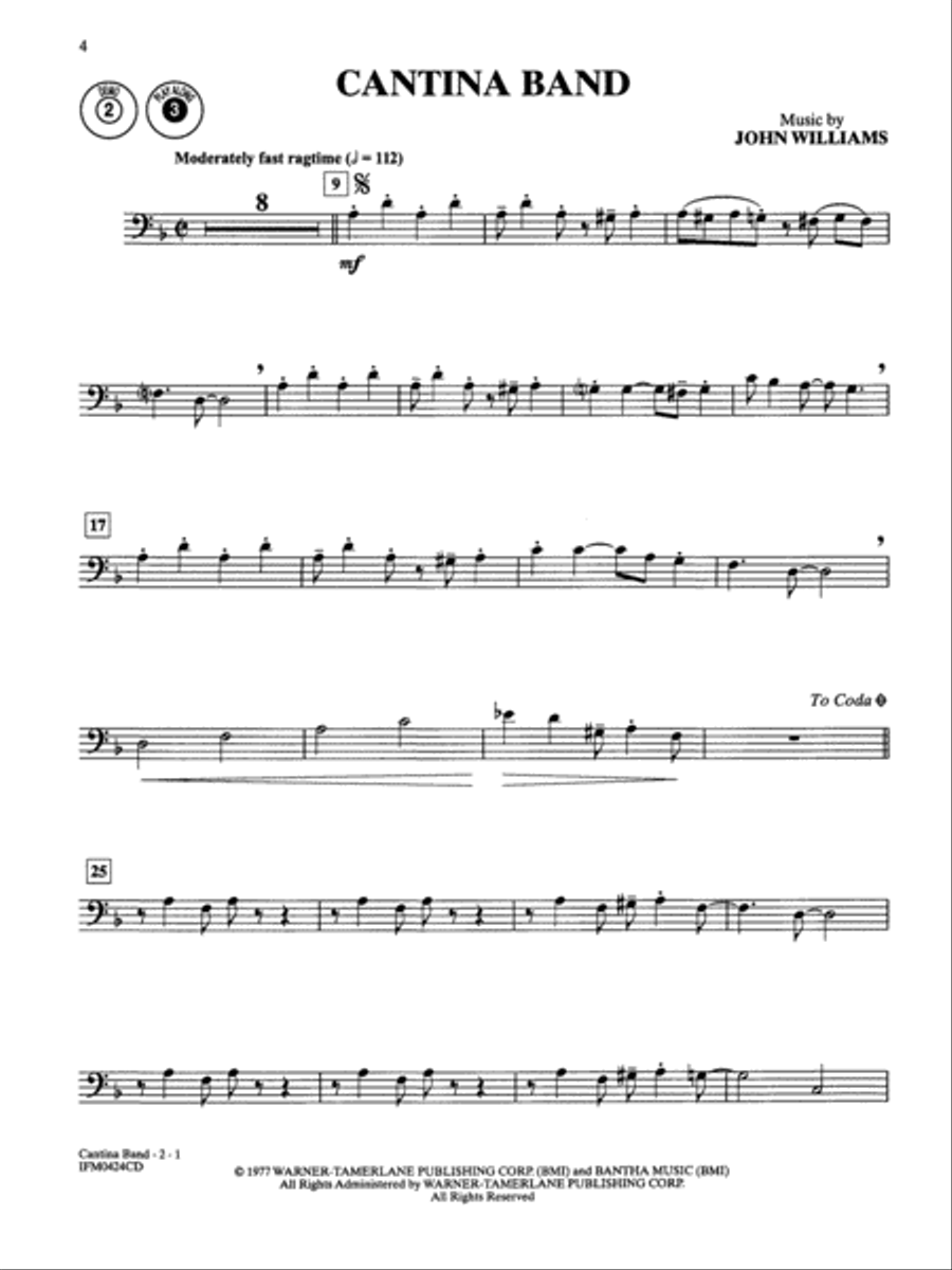The Very Best of John Williams - Trombone (Book/digital download)