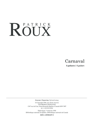 Book cover for Carnaval