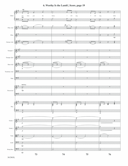 Wondrous Love - Full Orchestra Score