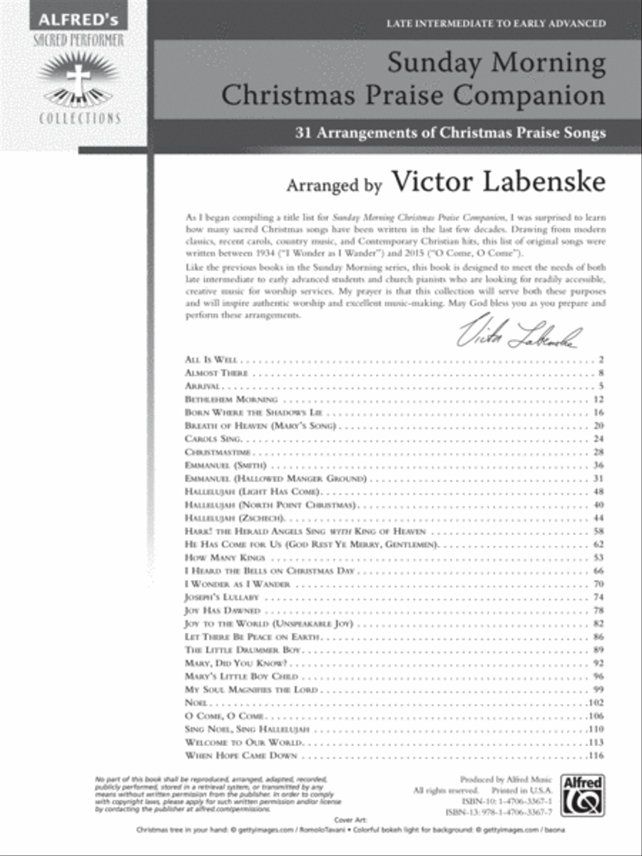 Sunday Morning Christmas Praise Companion Piano Solo scores gallery preview page 2