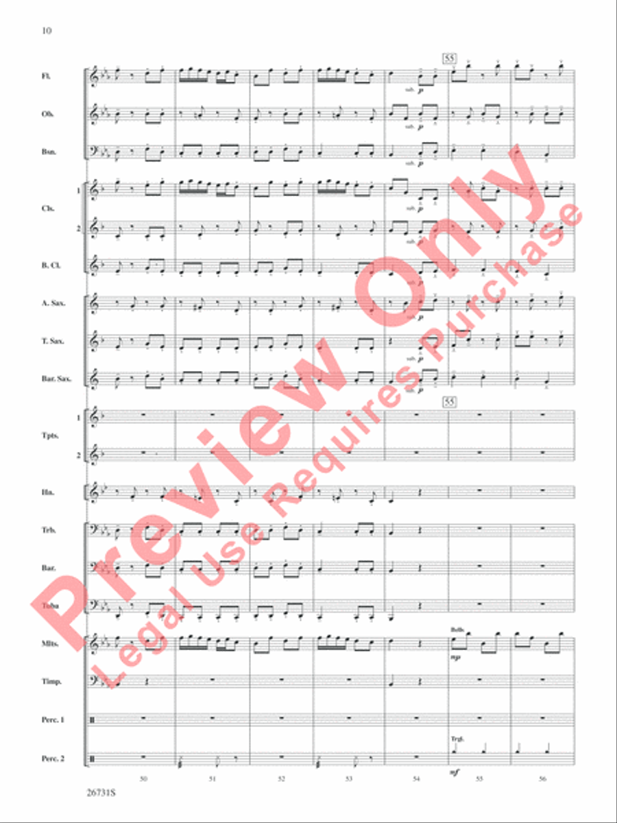 Christmastime in Russia Christmastime in Russia Concert Band scores gallery preview page 11