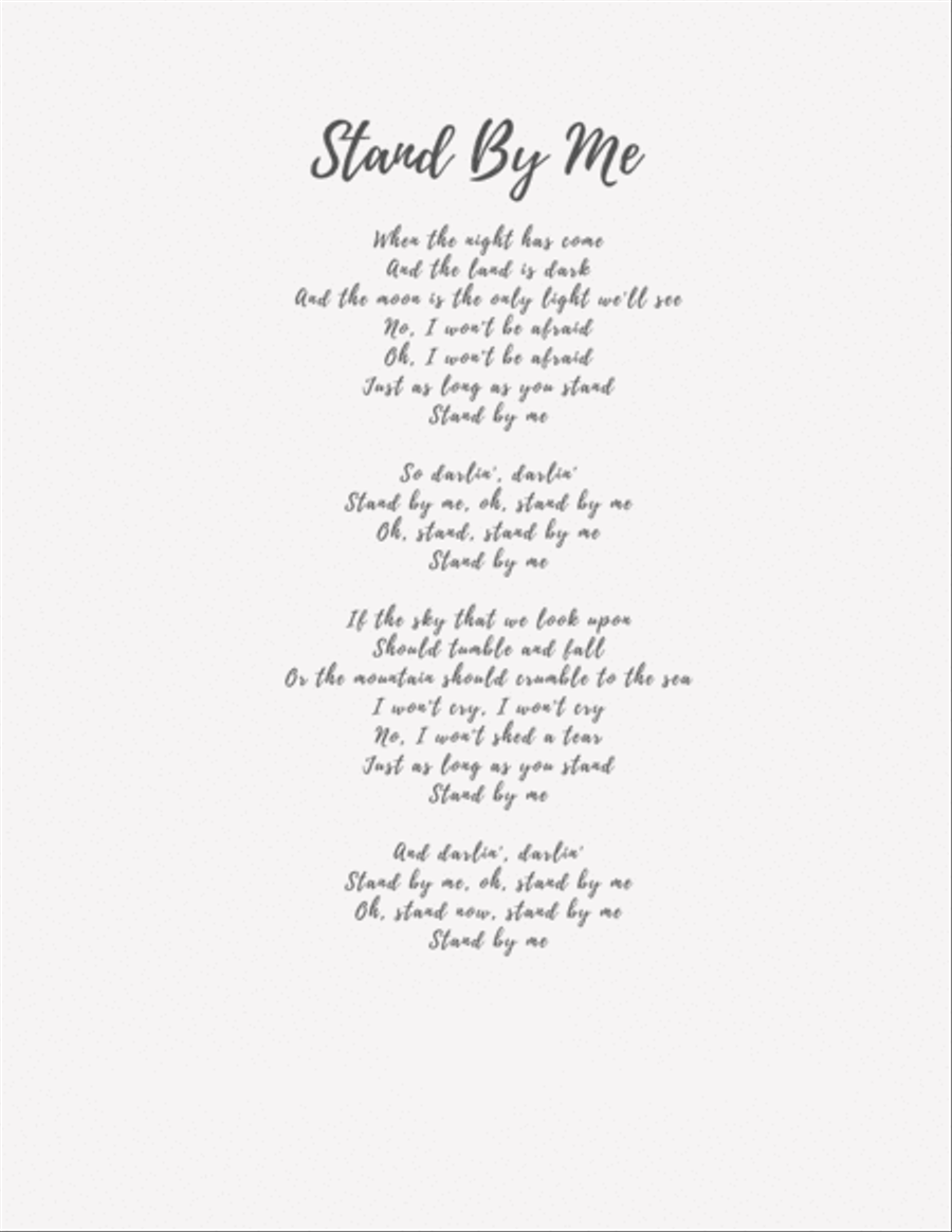 Stand By Me Viola scores gallery preview page 2