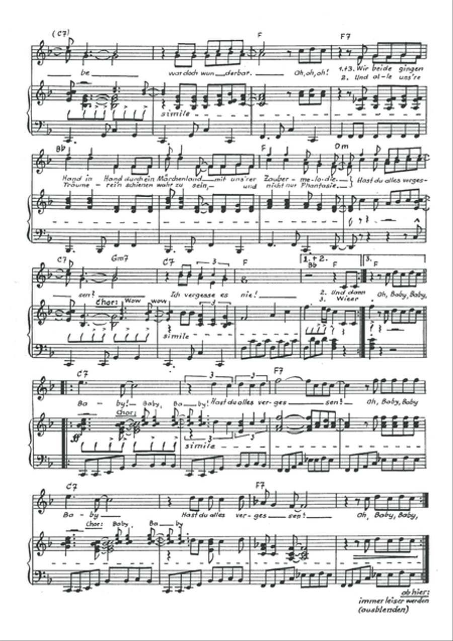 Hast du alles vergessen Voice scores gallery preview page 4
