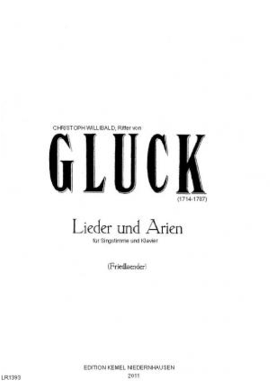 Lieder und Arien Voice Solo scores gallery preview page 1