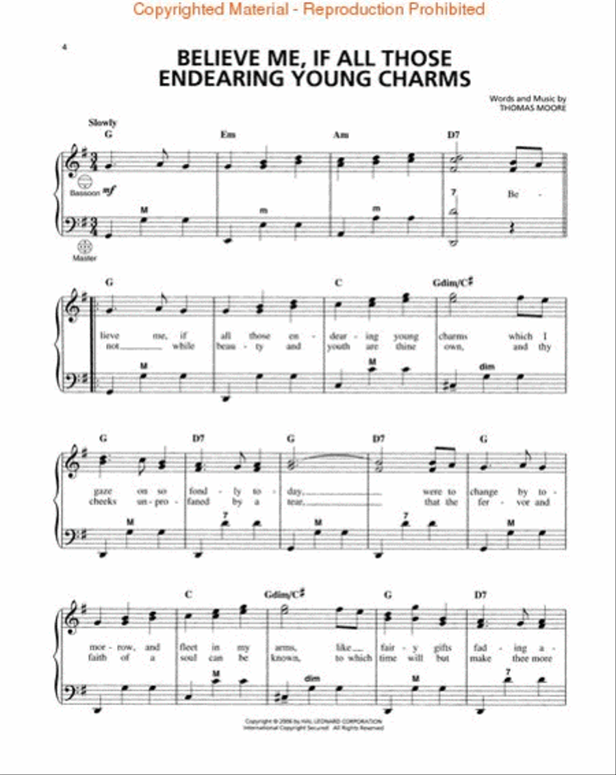 Irish Favorites for Accordion Accordion scores gallery preview page 3