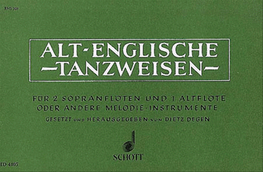 Old English Dances Old English Dances Recorder scores gallery preview page 1