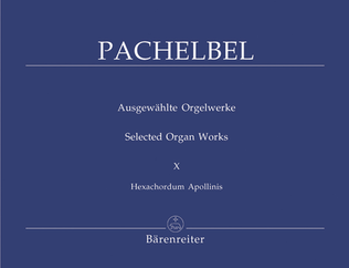 Book cover for Ausgewahlte Orgelwerke, Band 10