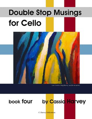 Book cover for Double Stop Musings for the Cello, Book Four