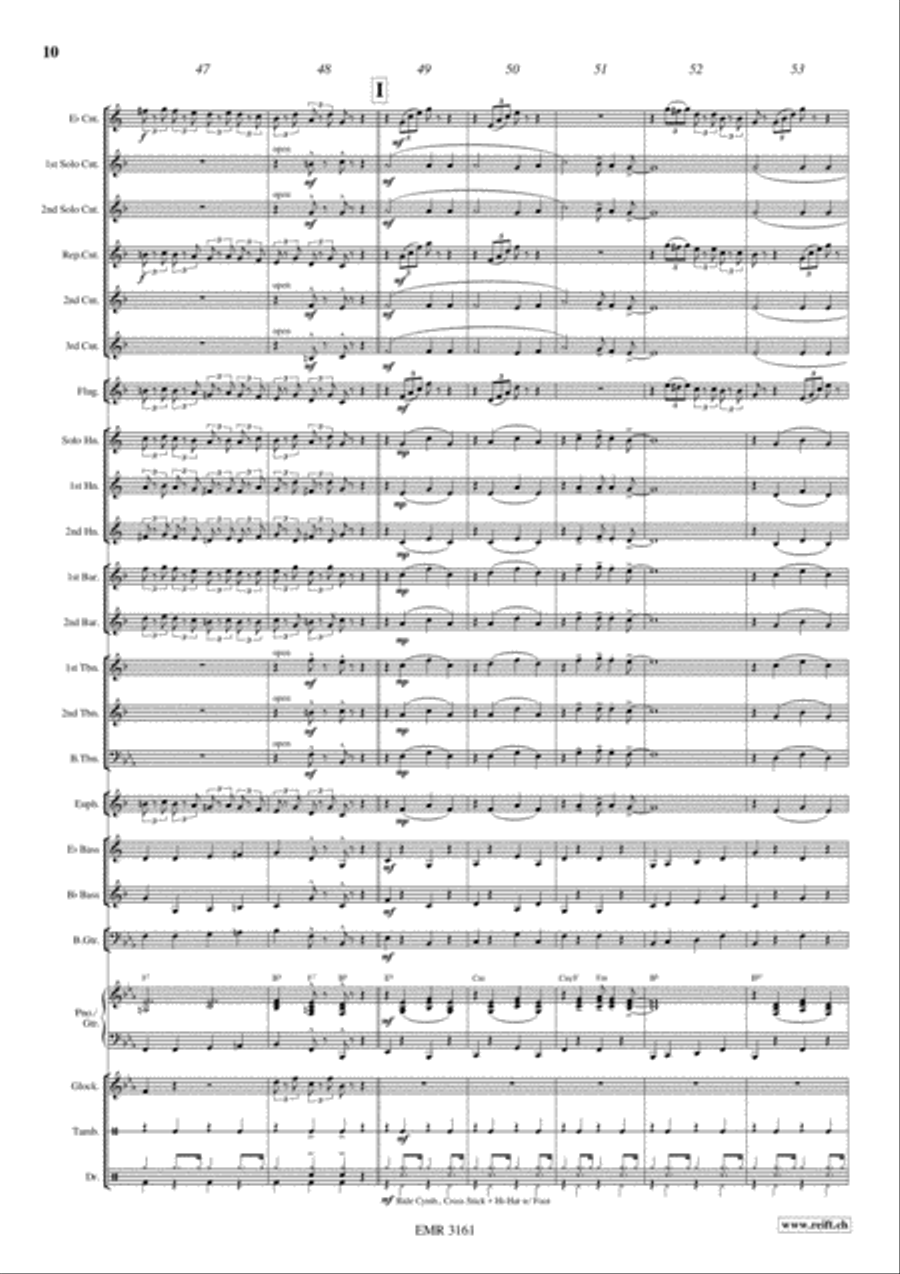 Kling Glöckchen Brass Band scores gallery preview page 11
