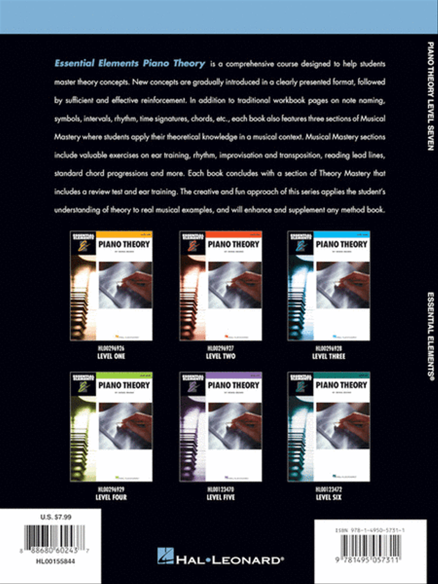 Essential Elements Piano Theory – Level 7 Piano Method scores gallery preview page 7