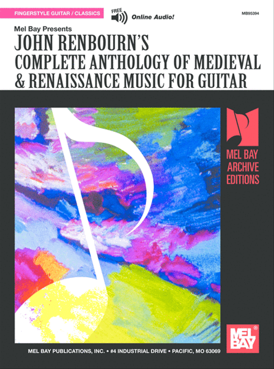 Complete Anthology of Medieval & Renaissance Music for Guitar Classical Guitar scores gallery preview page 1