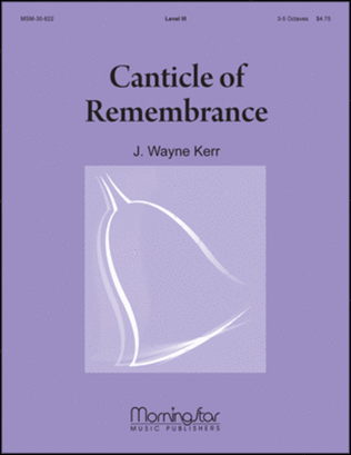 Book cover for Canticle of Remembrance