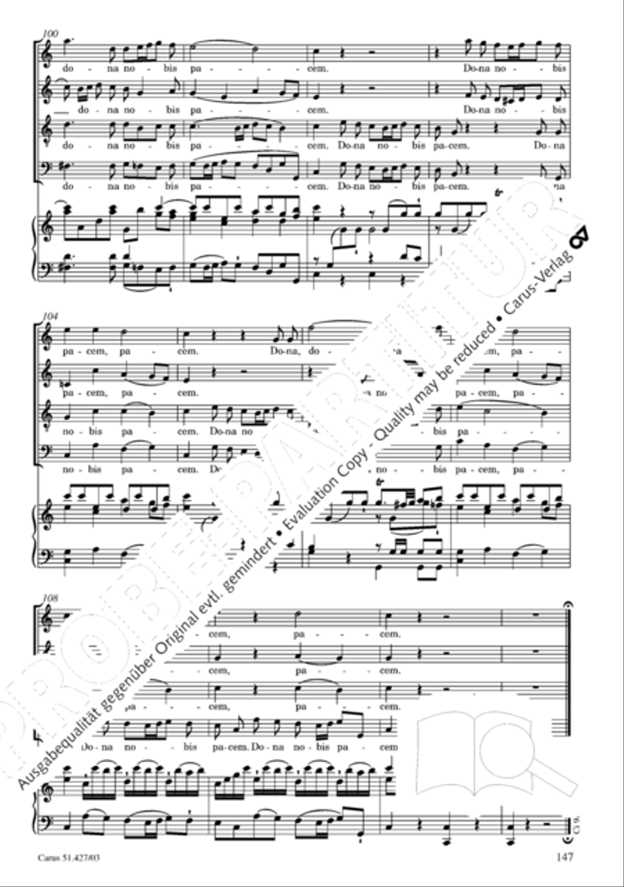 Mass in C Minor, K. 139/47a 