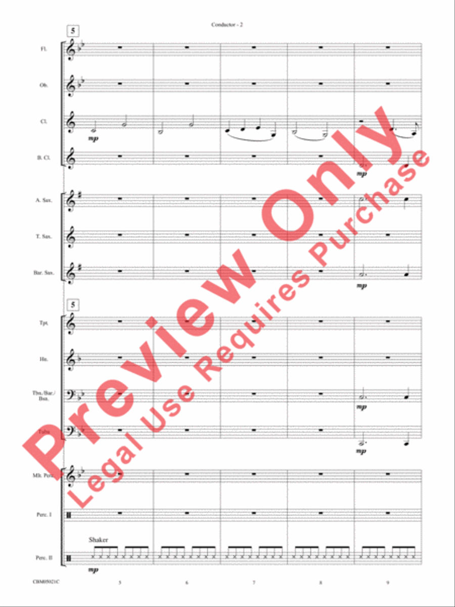 Believe (from The Polar Express) Concert Band scores gallery preview page 4