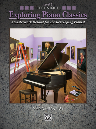 Book cover for Exploring Piano Classics Technique, Book 3
