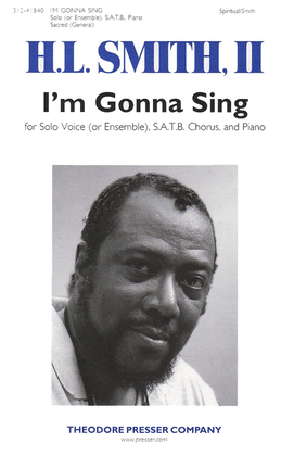 Book cover for I'm Gonna Sing