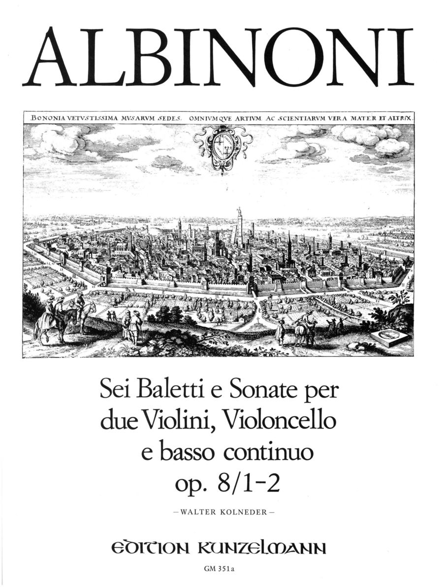 Balletti e Sonata a tre in 3 volumes Volume 1 String Duet scores gallery preview page 1