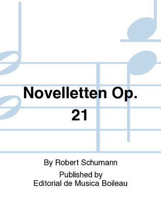 Book cover for Novelletten Op. 21