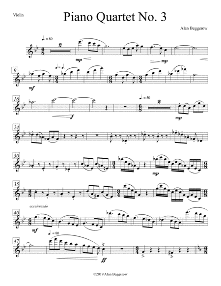 Piano Quartet No. 3 image number null