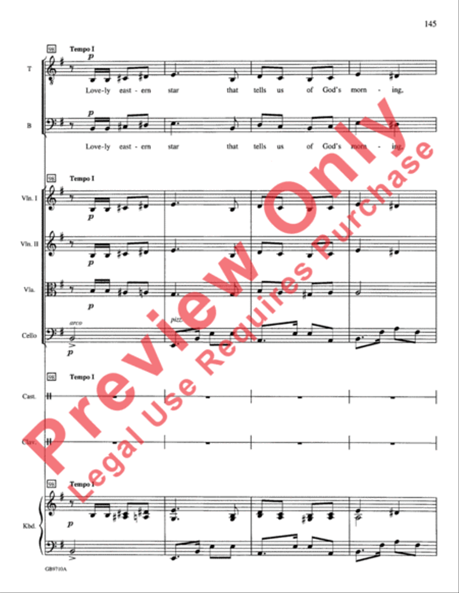 A Festival of Lessons and Carols Choir scores gallery preview page 146