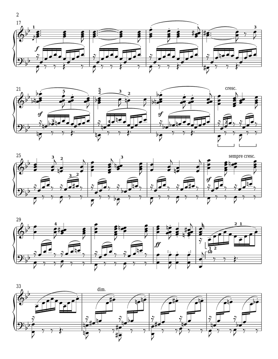 Song Without Words In G Minor, Op. 53, No. 3 Piano Solo scores gallery preview page 2