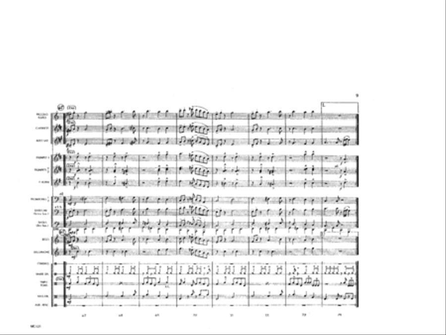 Salute To Glenn Miller Salute To Glenn Miller Marching Band scores gallery preview page 10