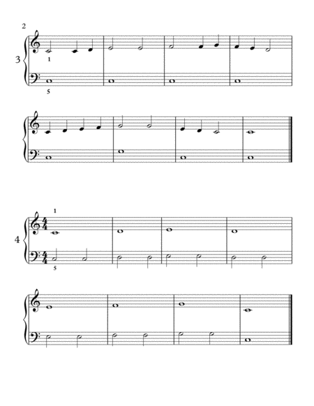 20 Pieces for Piano Beginner level