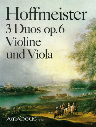 Book cover for 3 konzertante Duos op. 6