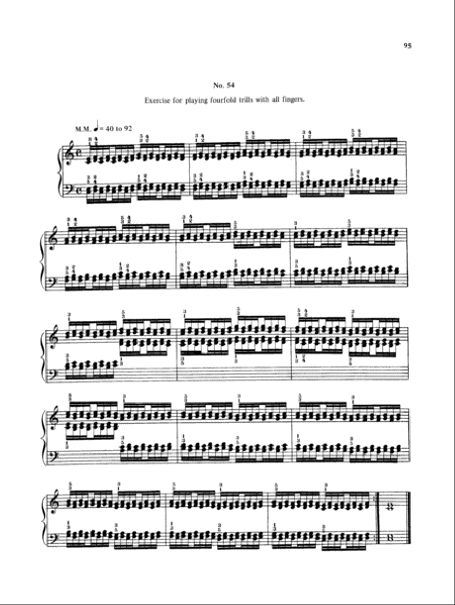 Hanon: The Virtuoso Pianist (Complete) Piano Solo scores gallery preview page 1