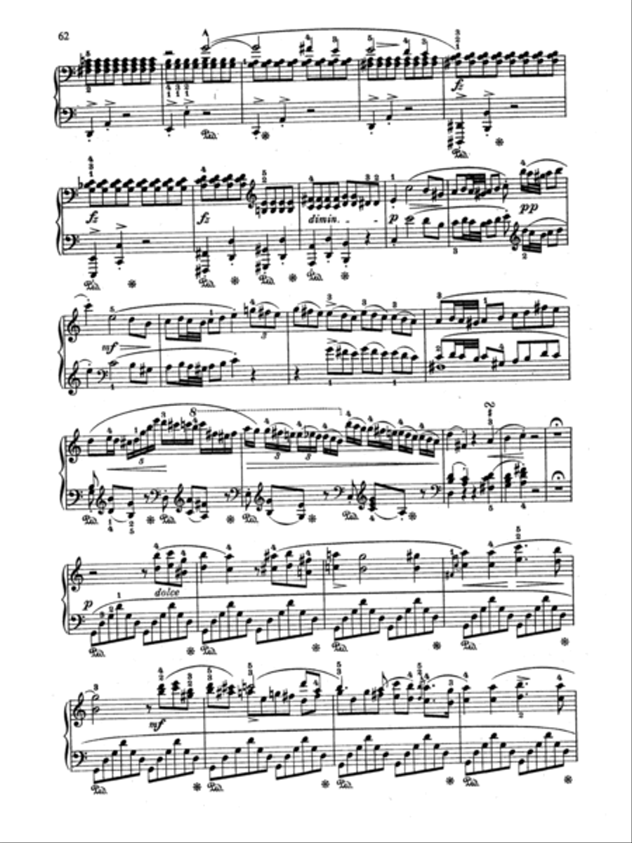 Nocturne C dur Piano Solo scores gallery preview page 3